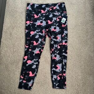Reebok Odyssey printed Hiri 7/8 leggings - Animal Camo
